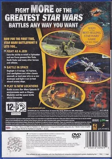 Star Wars Battlefront II - PS2 (B Grade) (Genbrug)